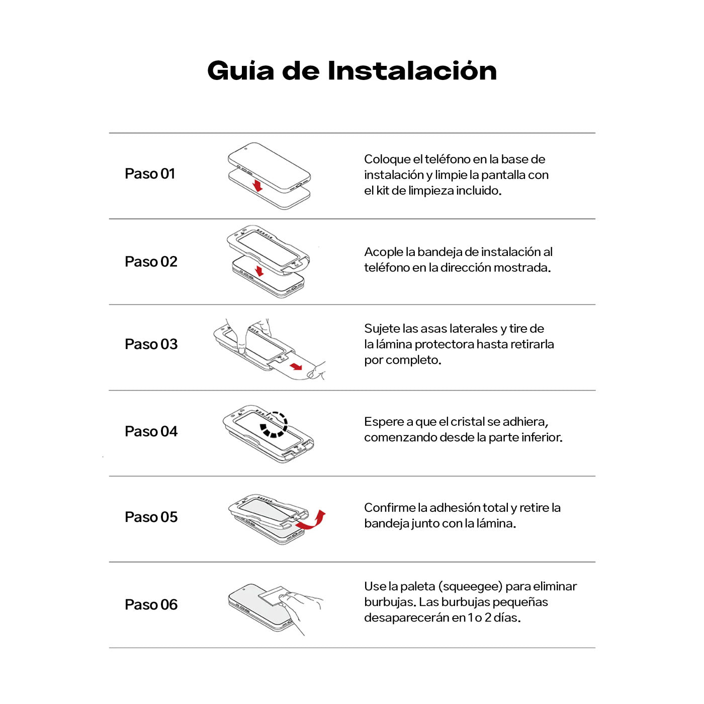 Protector de Pantalla Vidrio Ringke Easy Slide iPhone 17 Pro (Instalador) 2 UND