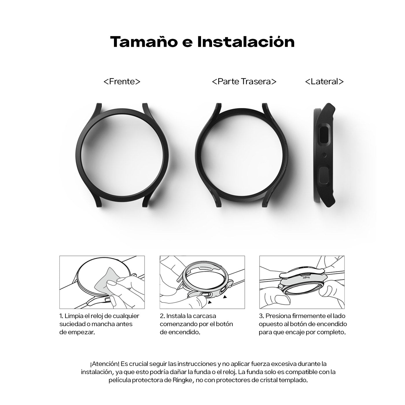 Case Ringke Slim Galaxy Watch 6 (44MM) 2 Pack