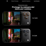Spigen Protector de lente iPhone 17 Pro Max / iPhone 17 Pro / iPhone 16 Pro / iPhone 16 Pro Max / iPhone 15 Pro / iPhone 15 Pro Max / iPhone 14 Pro / iPhone 14 Pro Max (2 Pack)