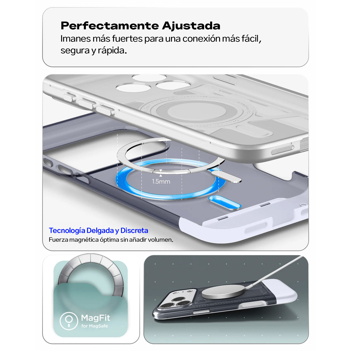 Case Spigen Classic C1 Mag iPhone 17 Pro (MagSafe)