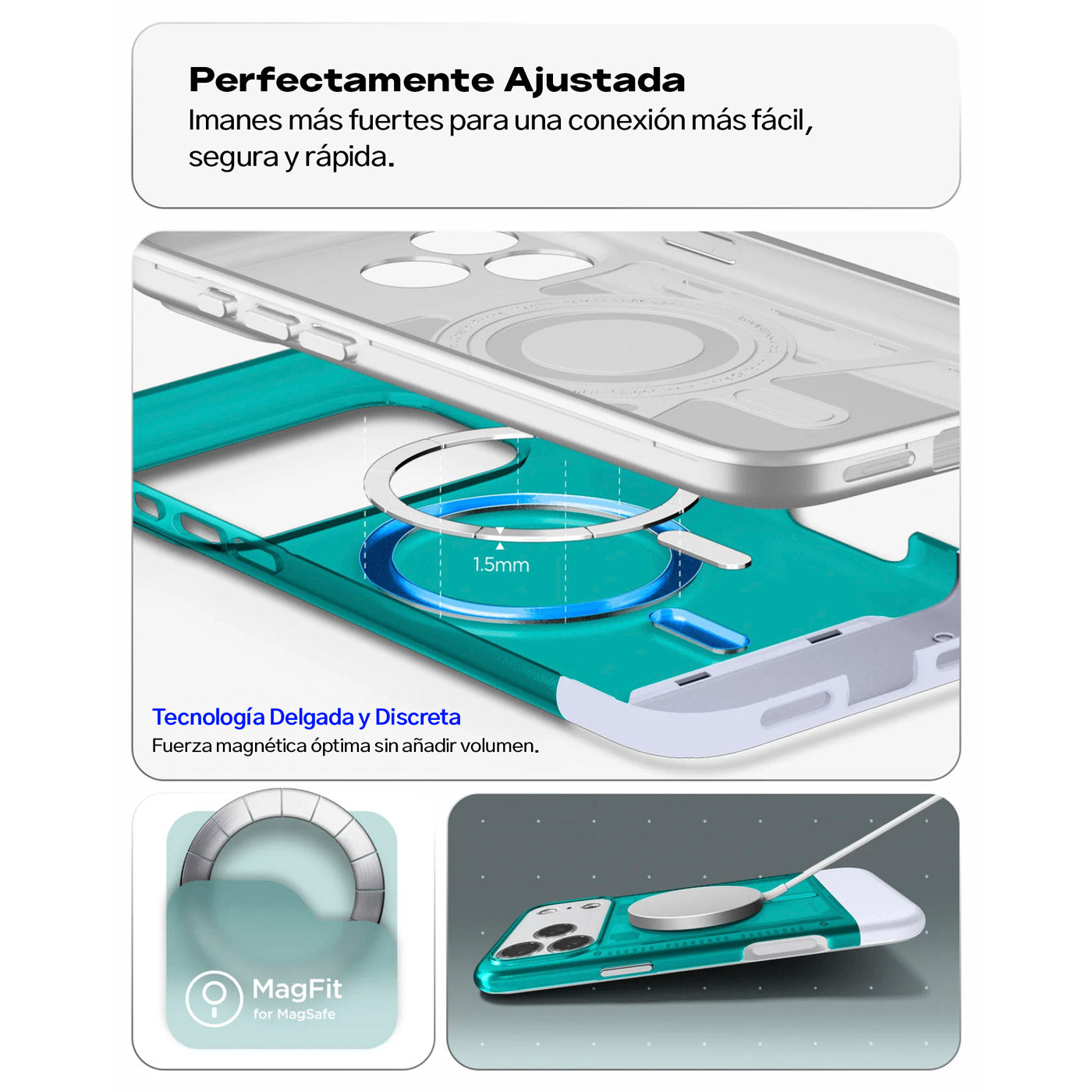 Case Spigen Classic C1 Mag iPhone 17 Pro (MagSafe)