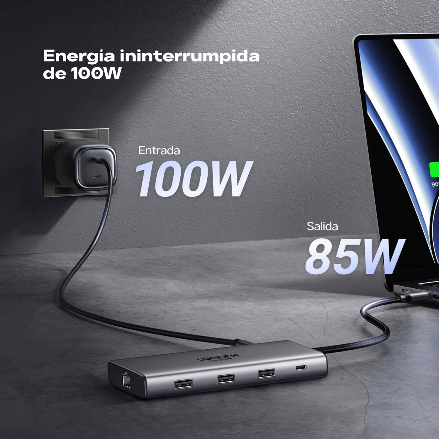 UGREEN Revodok Pro 210 – Hub 10-en-1 USB-C (CM639 / 15534)