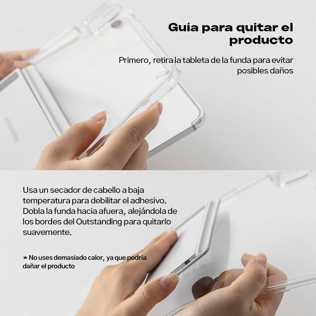 Ringke Outstanding Parante para Tableta - Dark Gray