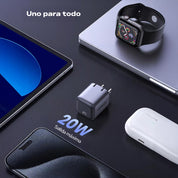 Cargador Ugreen Nexode 20W USB-C PD GaN Fast Charger 90902