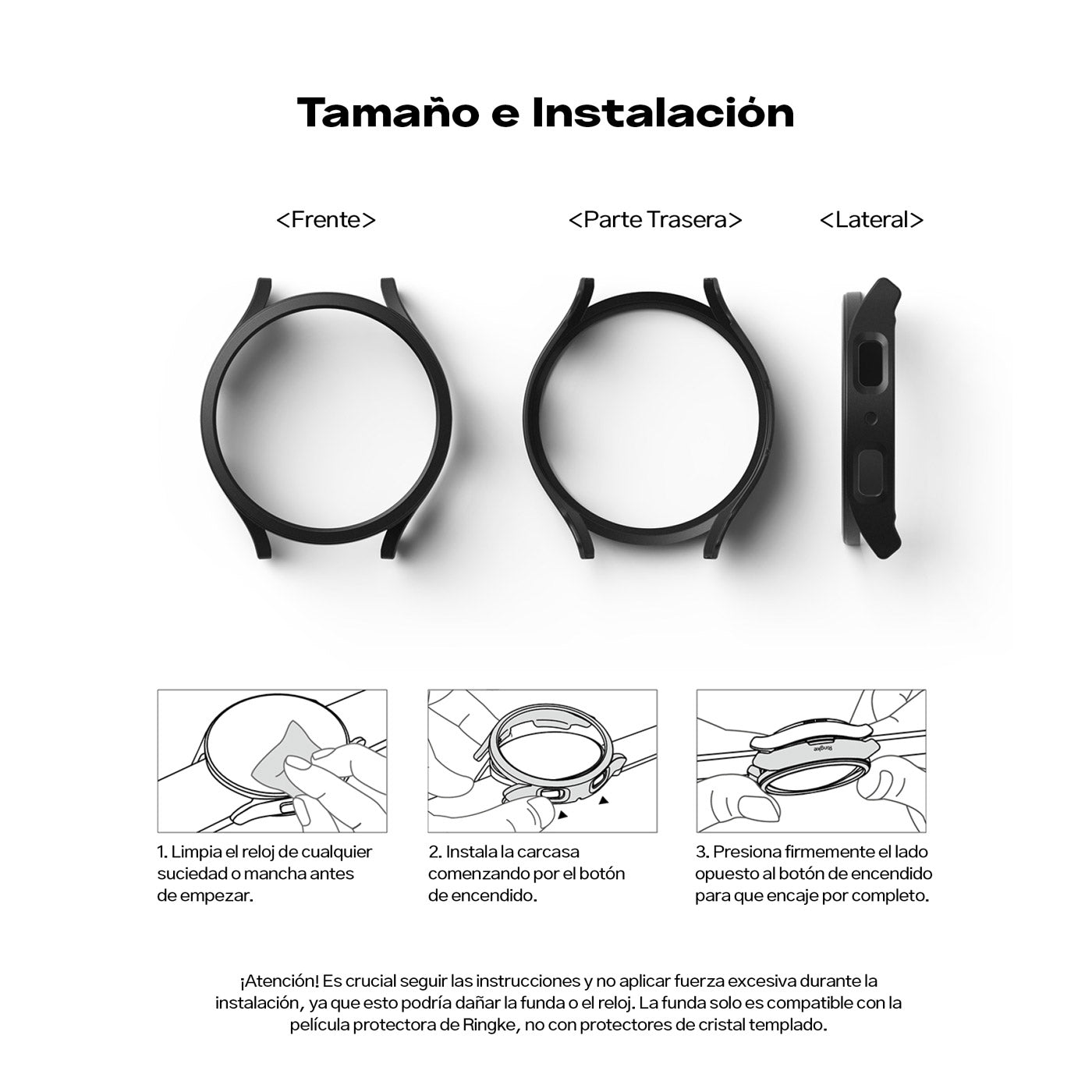 Case Ringke Slim Galaxy Watch FE / 6 (40MM) 2 Pack