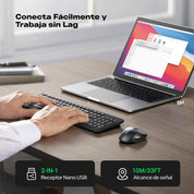 Combo Inalámbrico UGREEN 35740 (Teclado + Mouse)