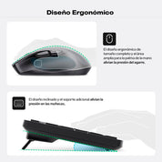 Combo Inalámbrico UGREEN 35740 (Teclado + Mouse)
