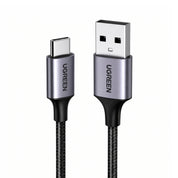 Cable UGREEN USB-A a USB-C trenzado 1M 18W - 60126
