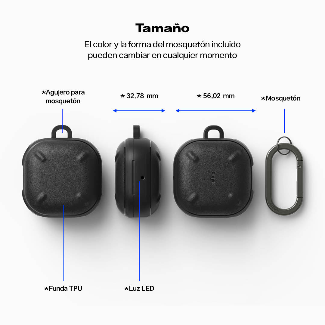 Case Ringke Onyx Galaxy Buds FE / Buds2 / 2 Pro / Live / Buds Pro - Black