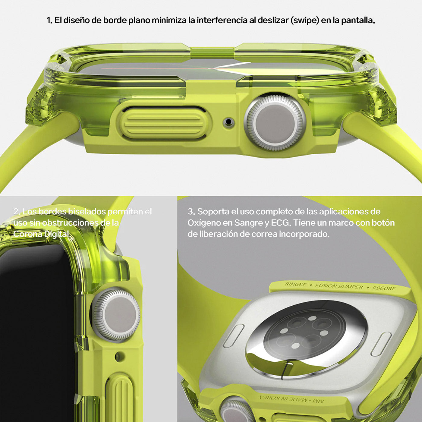 Case Ringke Fusion Bumper Apple Watch 42MM Serie 10/11