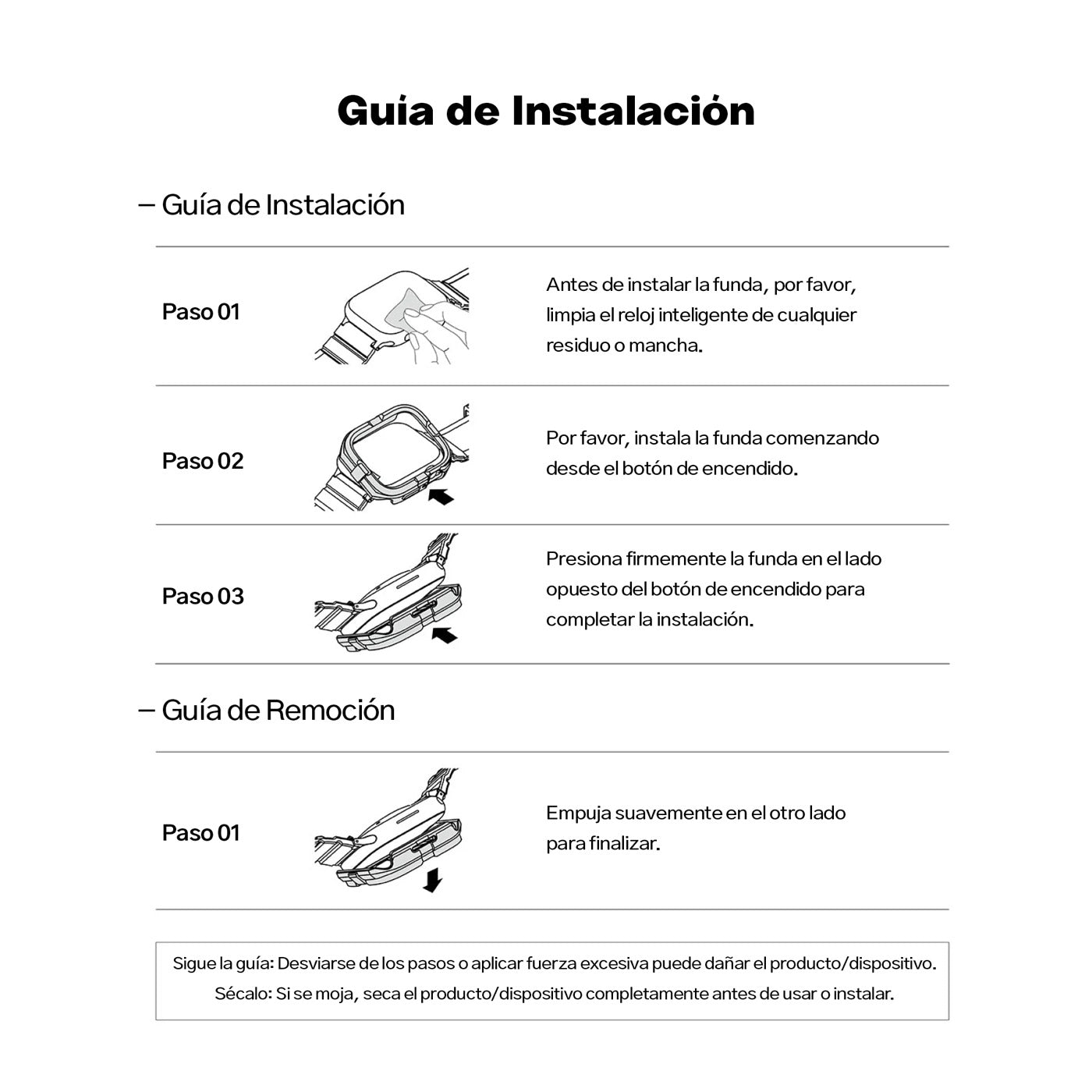 Case Ringke Fusion Bumper Apple Watch 42MM Serie 10/11