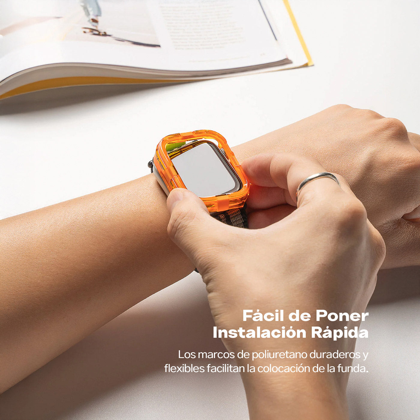 Case Ringke Fusion Bumper Apple Watch 42MM Serie 10/11