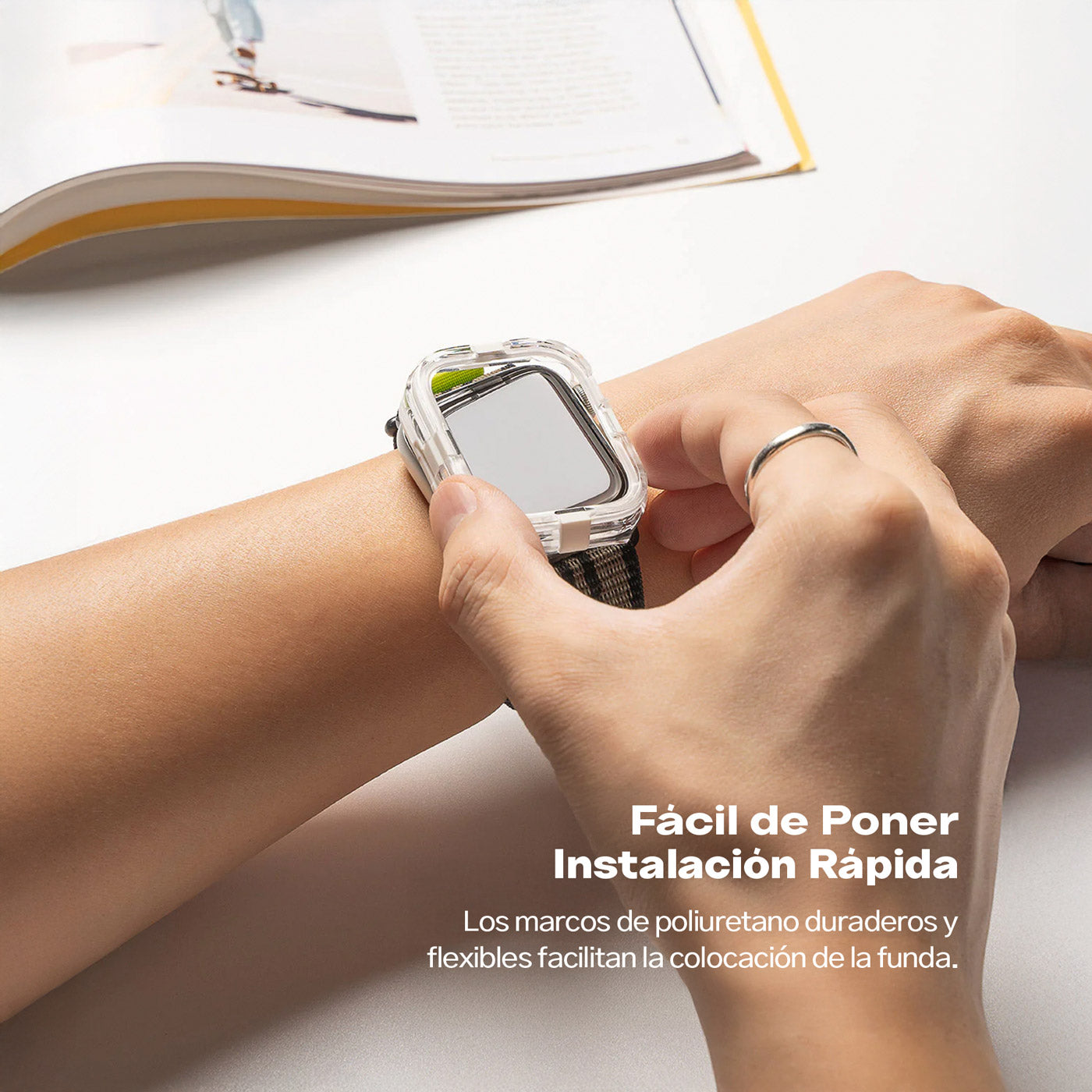 Case Ringke Fusion Bumper Apple Watch 42MM Serie 10/11