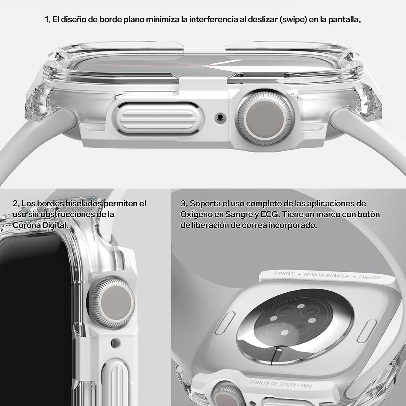 Case Ringke Fusion Bumper Apple Watch 42MM Serie 10/11