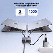 Splitter UGREEN Ethernet 1 a 2 (NW301 / 45311)