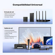 Splitter UGREEN Ethernet 1 a 2 (NW301 / 45311)