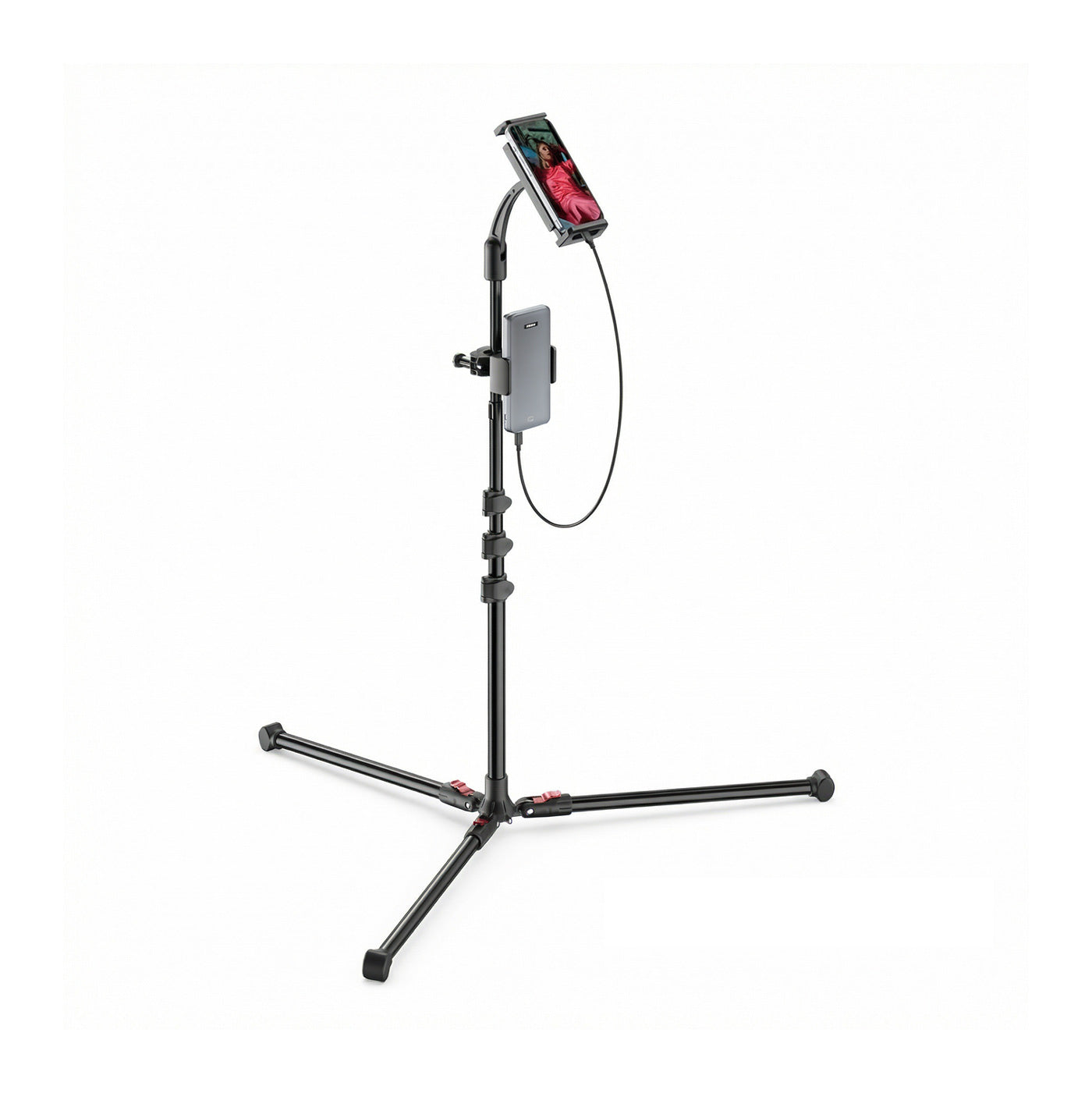 Trípode Dual 2-en-1 UGREEN para celular y tablet (4.7″ a 13″) - 15647