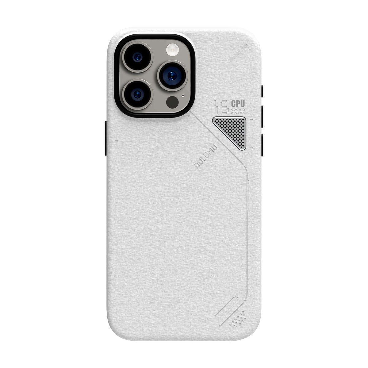 Case Aulumu Leather iPhone 15 Pro (MagSafe)