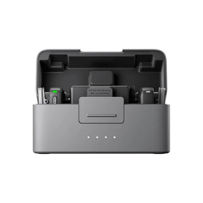 DJI Mic Mini - micrófono inalámbrico (2 TX + 1 RX + Charging Case)