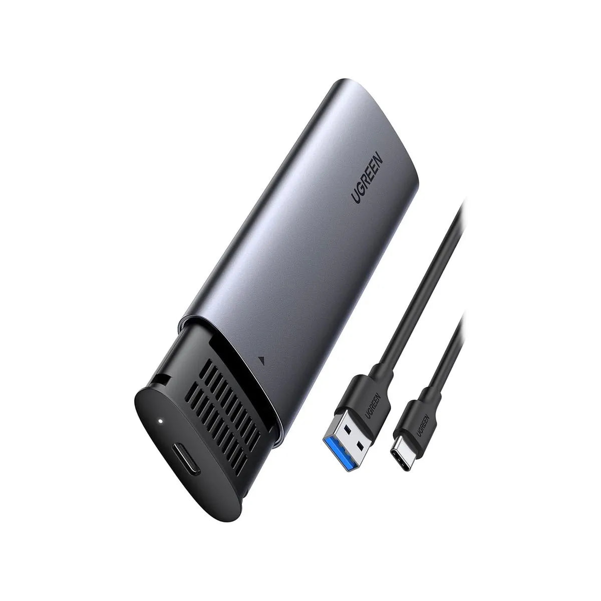 UGREEN carcasa USB-C para SSD M.2 NGFF con cable 50cm