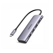 Hub USB-C 6-en-1 UGREEN HDMI 4K@30Hz + USB 3.0 + SD/TF - 20956