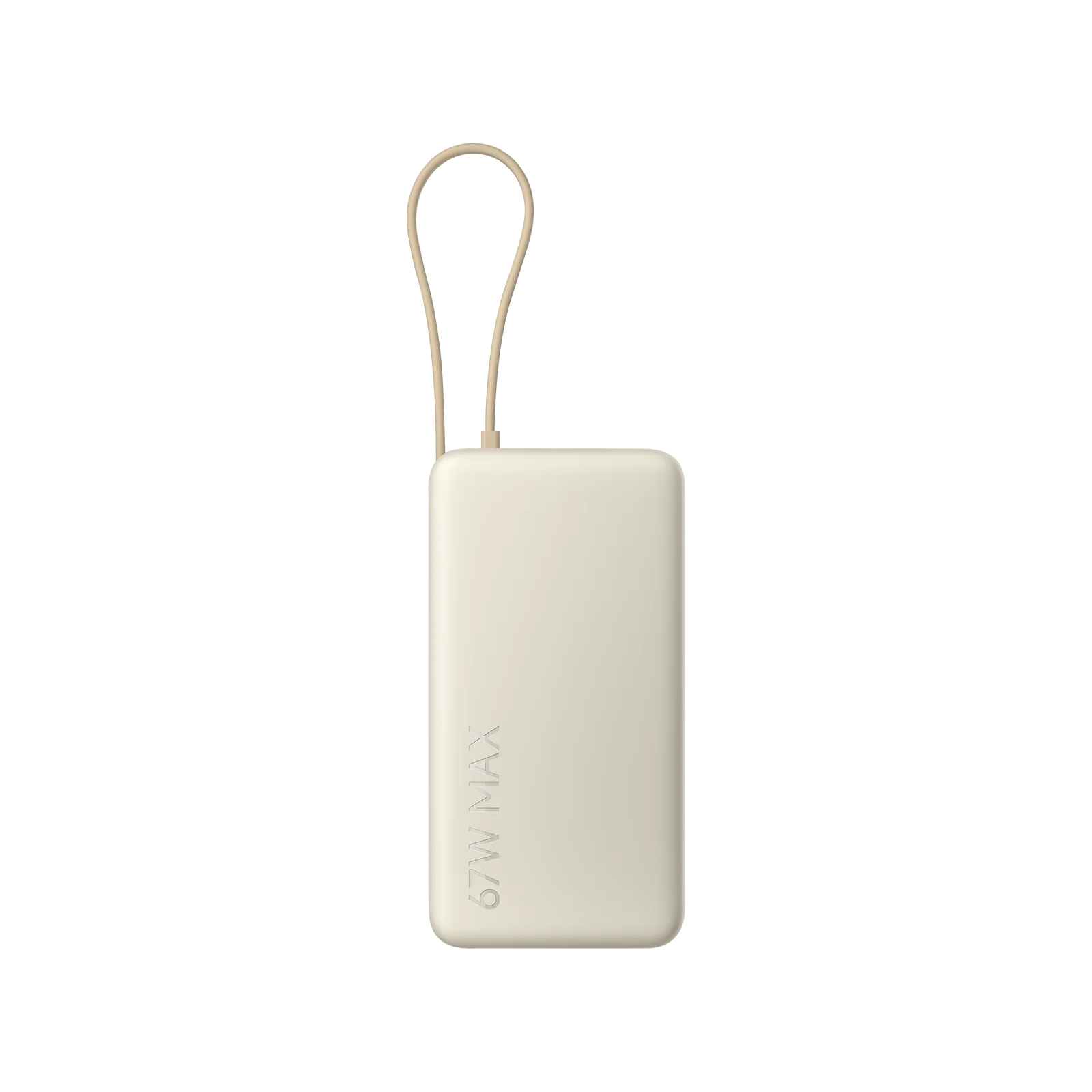 Xiaomi 67W Power Bank 10000 (Cable integrado) - Beige