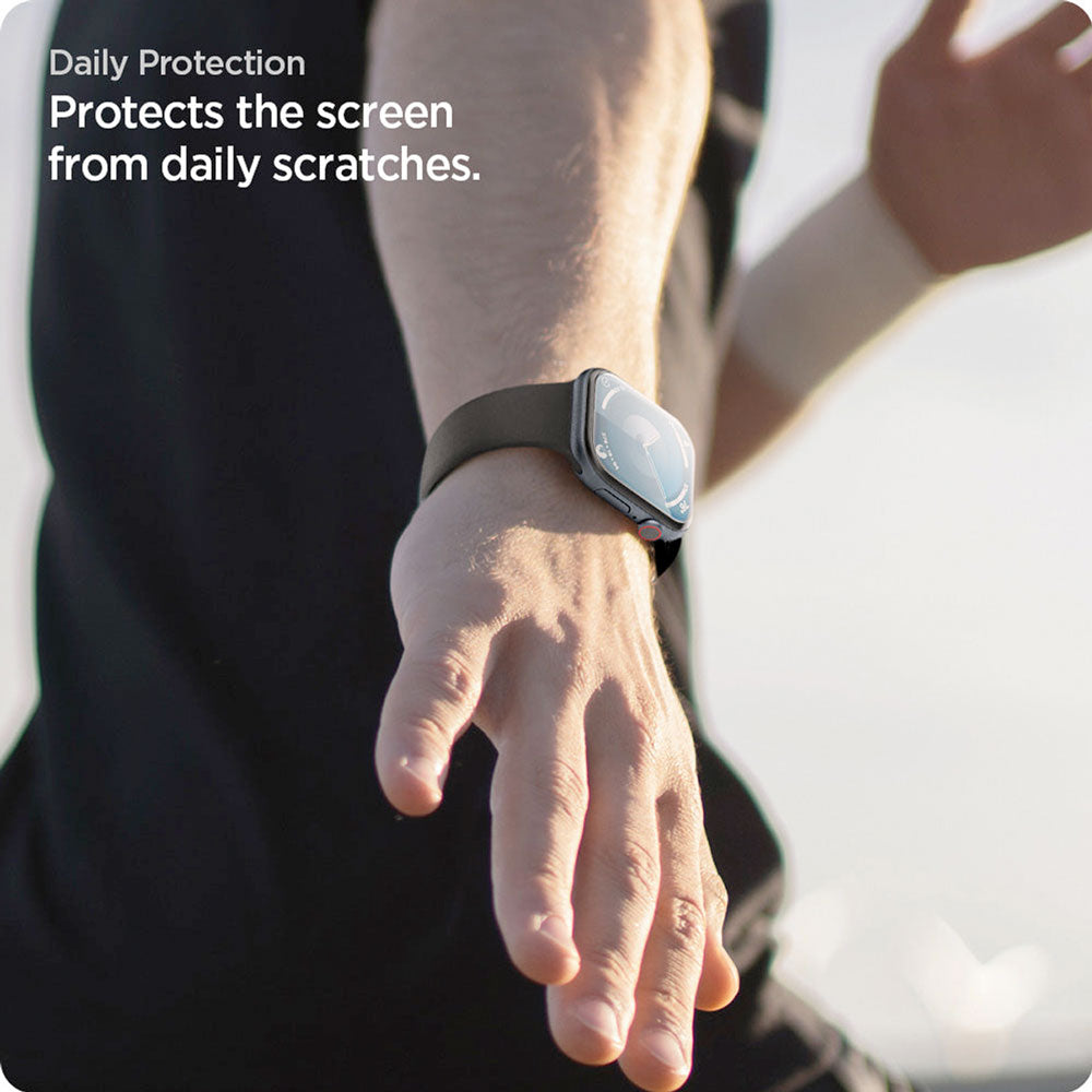 Mica Spigen EliteShield EZ Fit Apple Watch 46mm Serie 10 (2 UND)