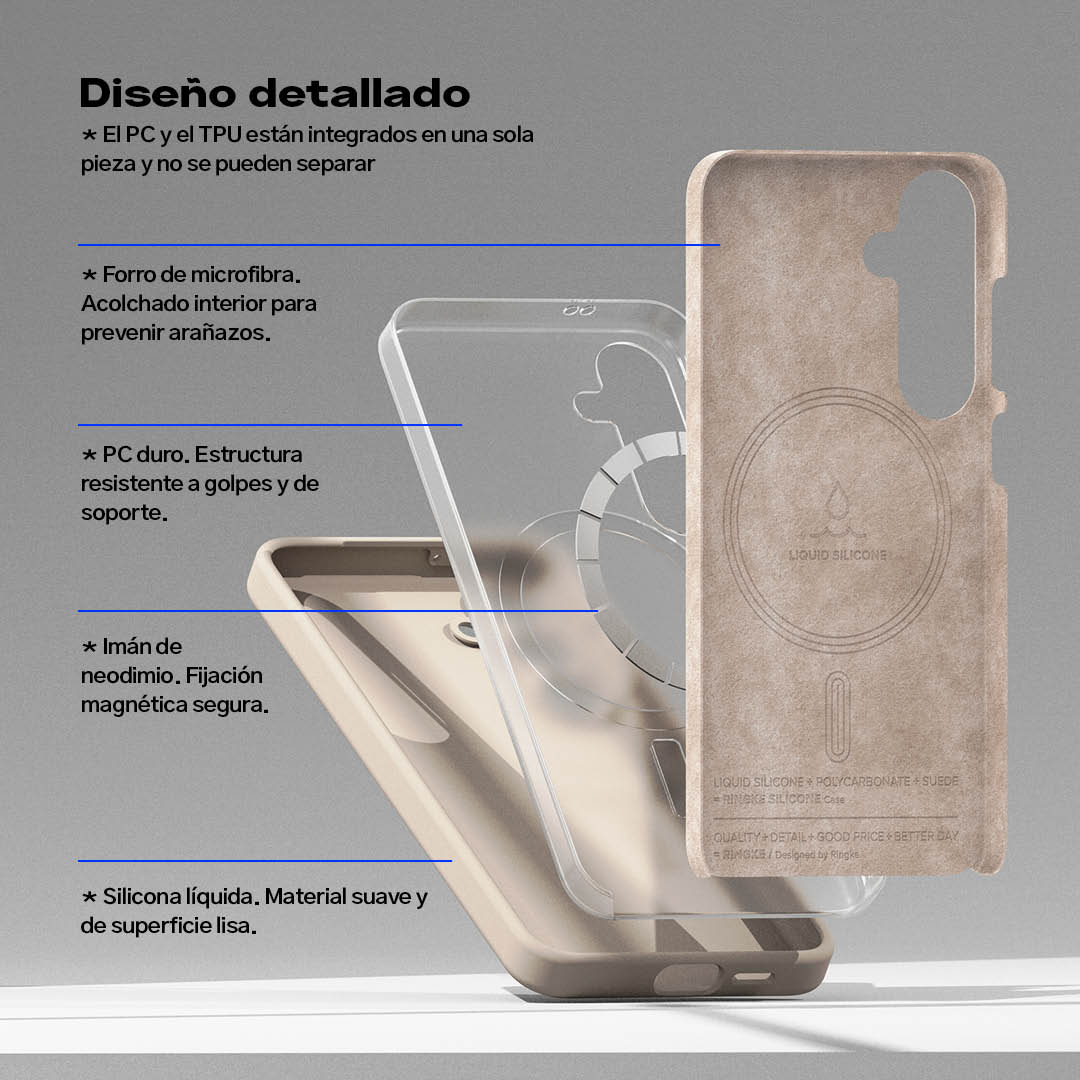 Case Ringke Silicone Magnetic Galaxy S24 (MagSafe)