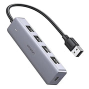 UGREEN hub USB 3.0 de 4 puertos 5Gbps con alimentación adicional