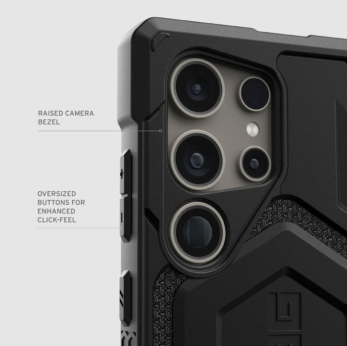 Case UAG Monarch Pro Galaxy S24 Ultra (MagSafe)- Kevlar Black
