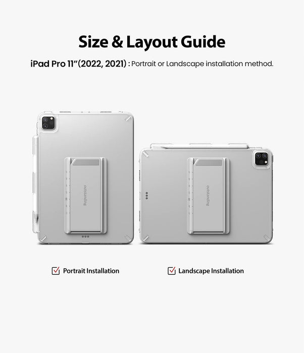 Case Ringke Fusion + Stand iPad Pro 11'' (Todas las generaciones)