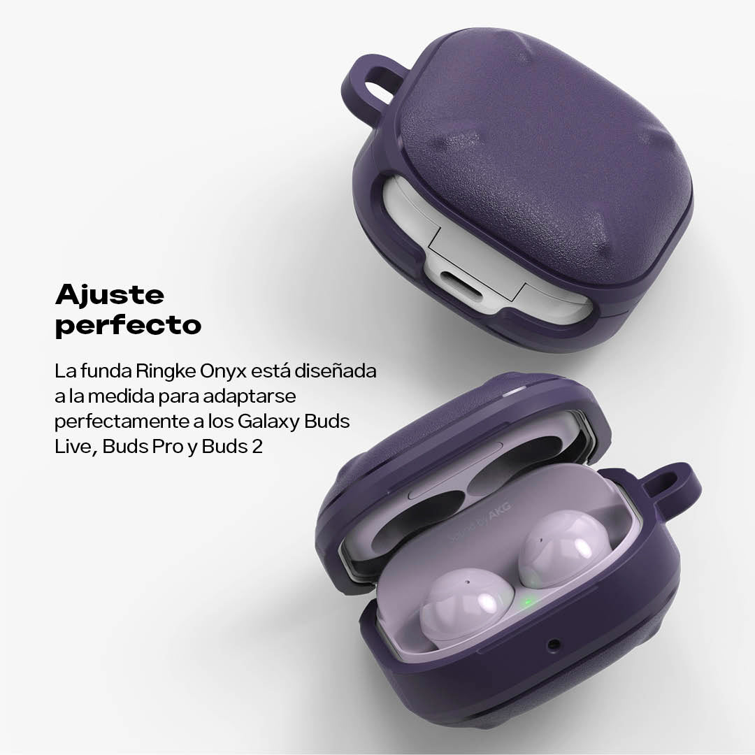 Case Ringke Onyx Galaxy Buds FE / Buds2 / 2 Pro / Live / Buds Pro - Purple