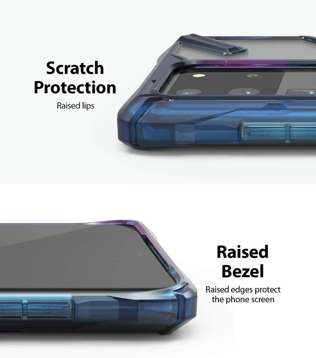 Case Ringke Fusion X Galaxy S20 Ultra - Space Blue
