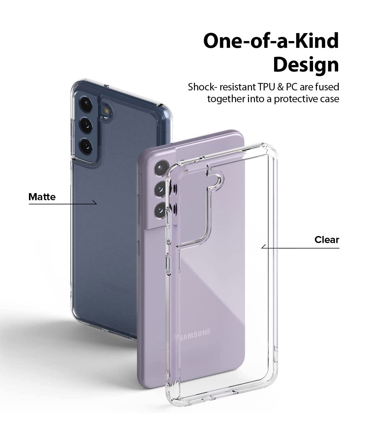 Case Ringke Fusion Galaxy S21 FE - Clear (OUTLET)