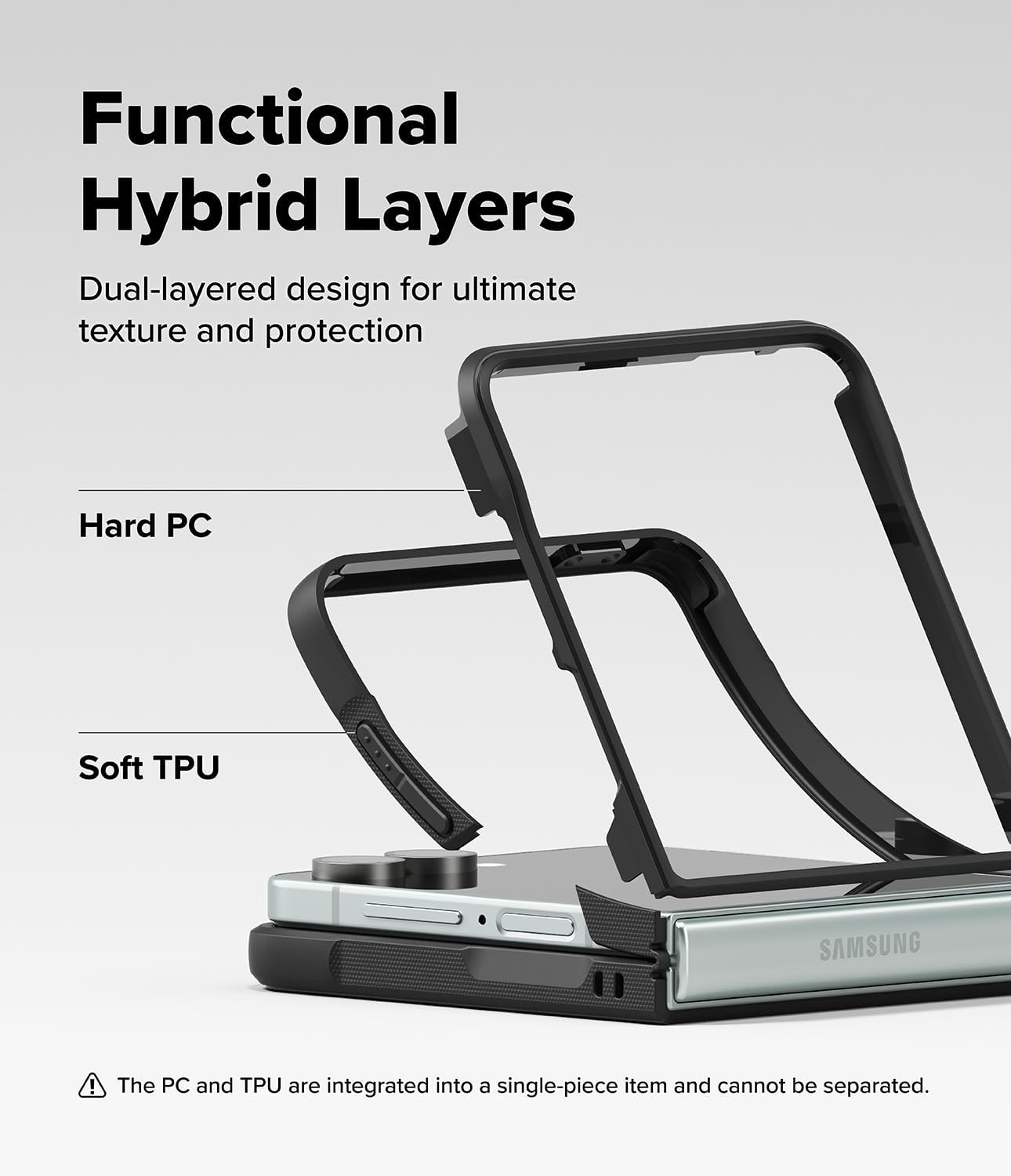Case Ringke Onyx Magnetic Galaxy Z Flip7 (MagSafe)