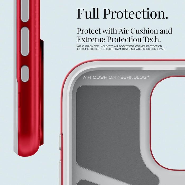 Case Spigen Classic C1 Mag iPhone 15 Pro (MagSafe) - Ruby
