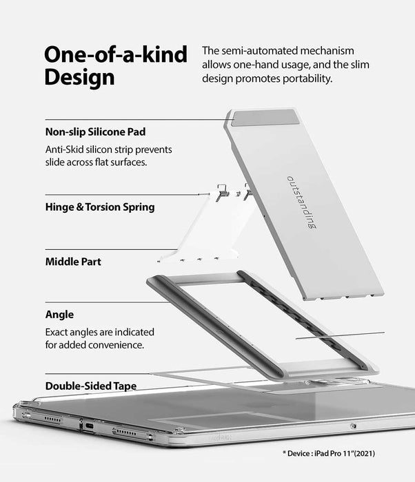 Case Ringke Fusion + Stand iPad Pro 11'' (Todas las generaciones)