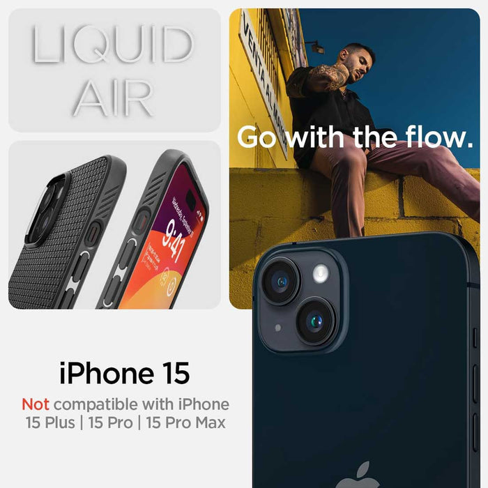 Case Spigen Liquid Air iPhone 15