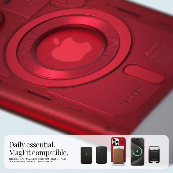 Case Spigen Classic C1 Mag iPhone 15 Pro (MagSafe) - Ruby