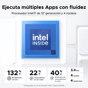 UGREEN NASync DXP4800 NAS de escritorio de 4 bahías, CPU Intel N100 de cuatro núcleos
