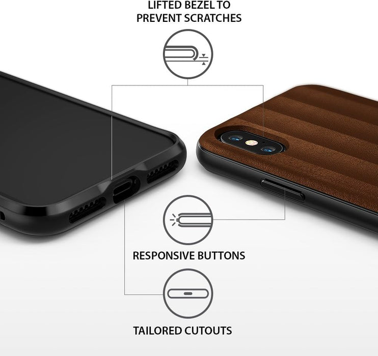 Case Ringke Flex S iPhone X - Brown (OUTLET)