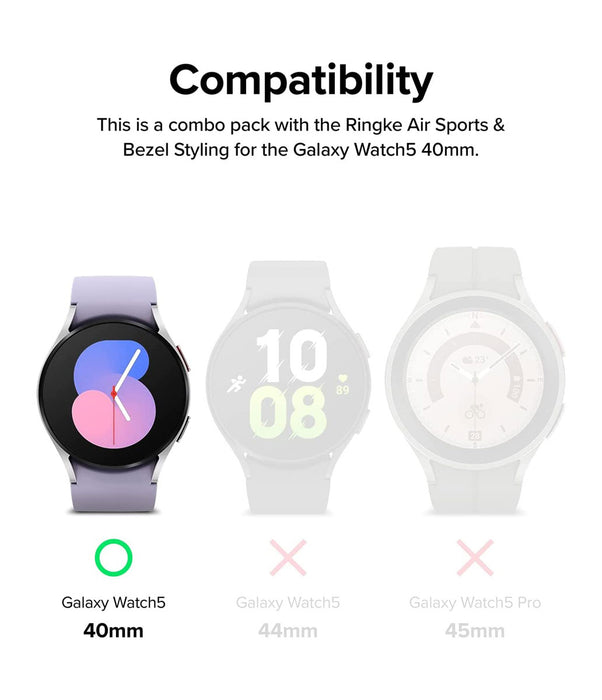Case Ringke Air Sports + Bezel Galaxy Watch 5 (40MM)