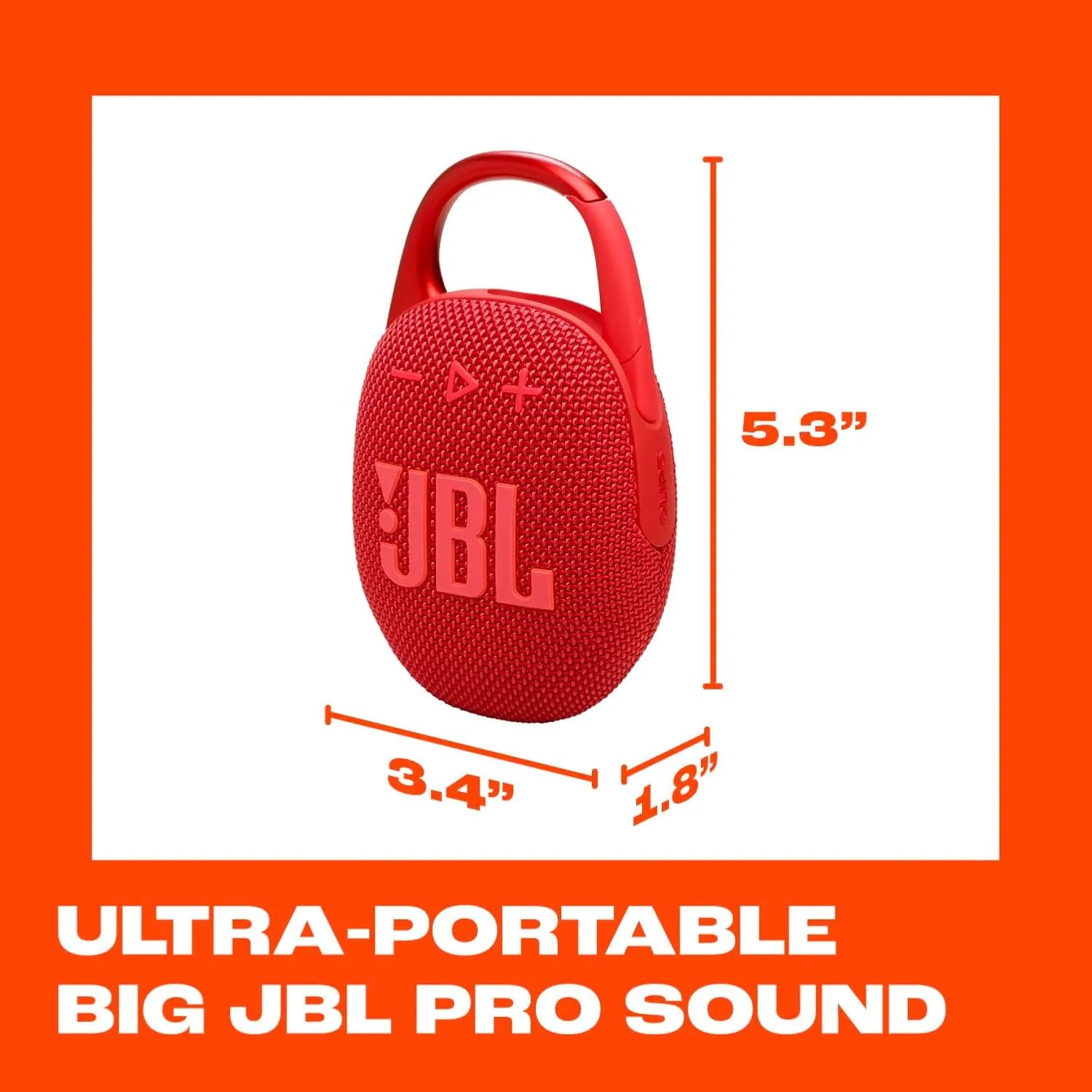 Parlante JBL Clip 5 Bluetooth