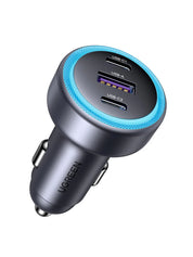 UGREEN 30W 3-Port Fast Car Charger – EC307 – 45843