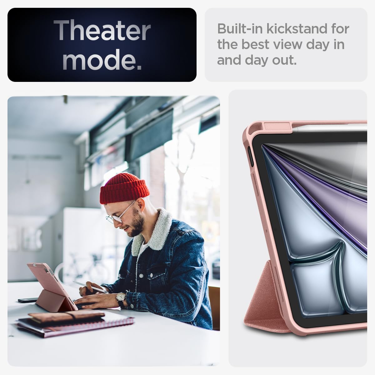 Case Spigen Urban Fit Smart iPad Air 11" M3 (2025) / M2 (2024) / 10.9" (5th y 4th gen)
