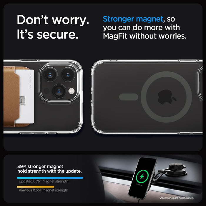 Case Spigen Ultra Hybrid Mag iPhone 15 Pro Max (MagSafe) - Graphite