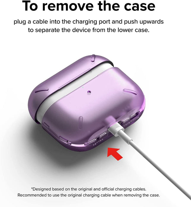 Case Ringke Layered Airpods Pro 2 - Purple (OUTLET)