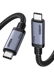 UGREEN Cable USB-C Gen4 240W 80Gbps USB4 16K/8K 60Hz 1M