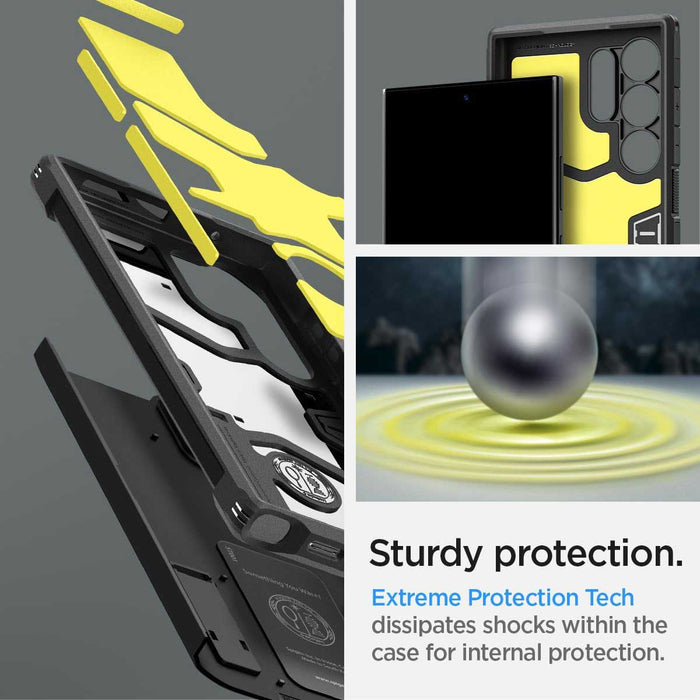 USA Premium Case Galaxy S24 Ultra - Spigen Tough Armor Anti shock — Dastore