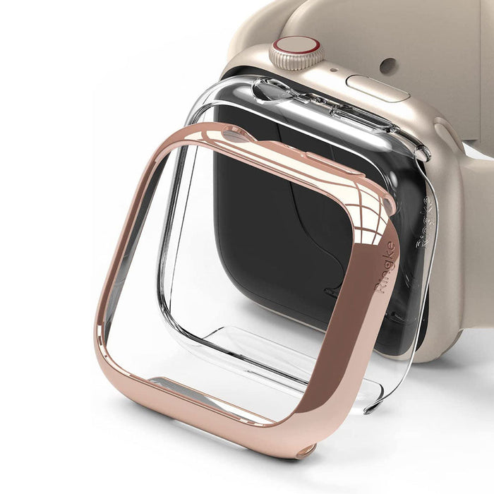 Case Ringke Slim Apple Watch 40MM (2 PACK) - Rose Gold + Clear (OPENBOX)